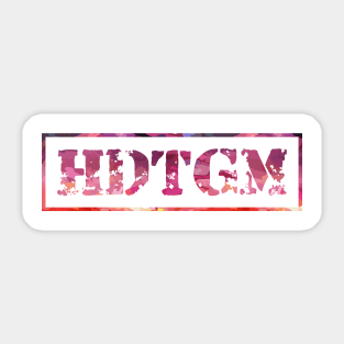 HDTGM-1 Sticker